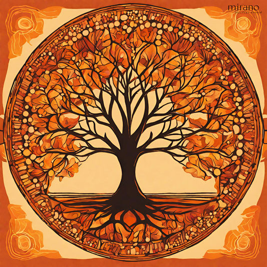 Oranžový strom života