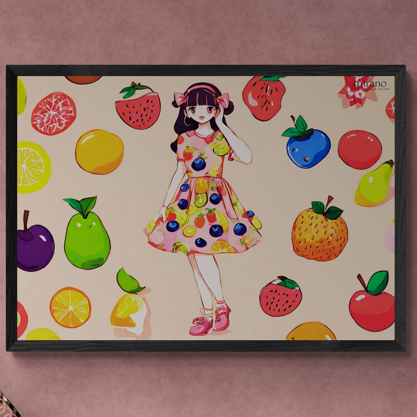 Ovocná anime dívka