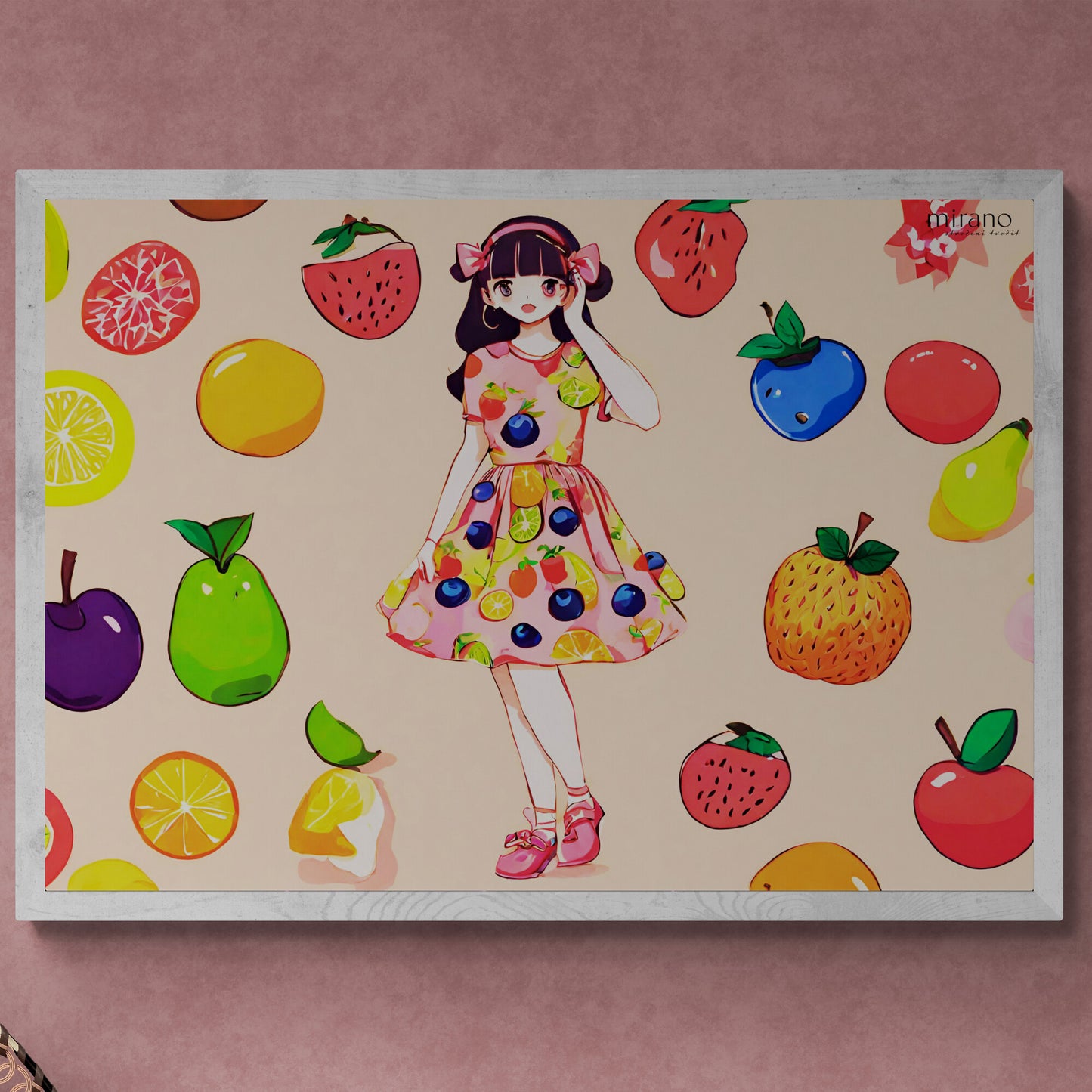 Ovocná anime dívka
