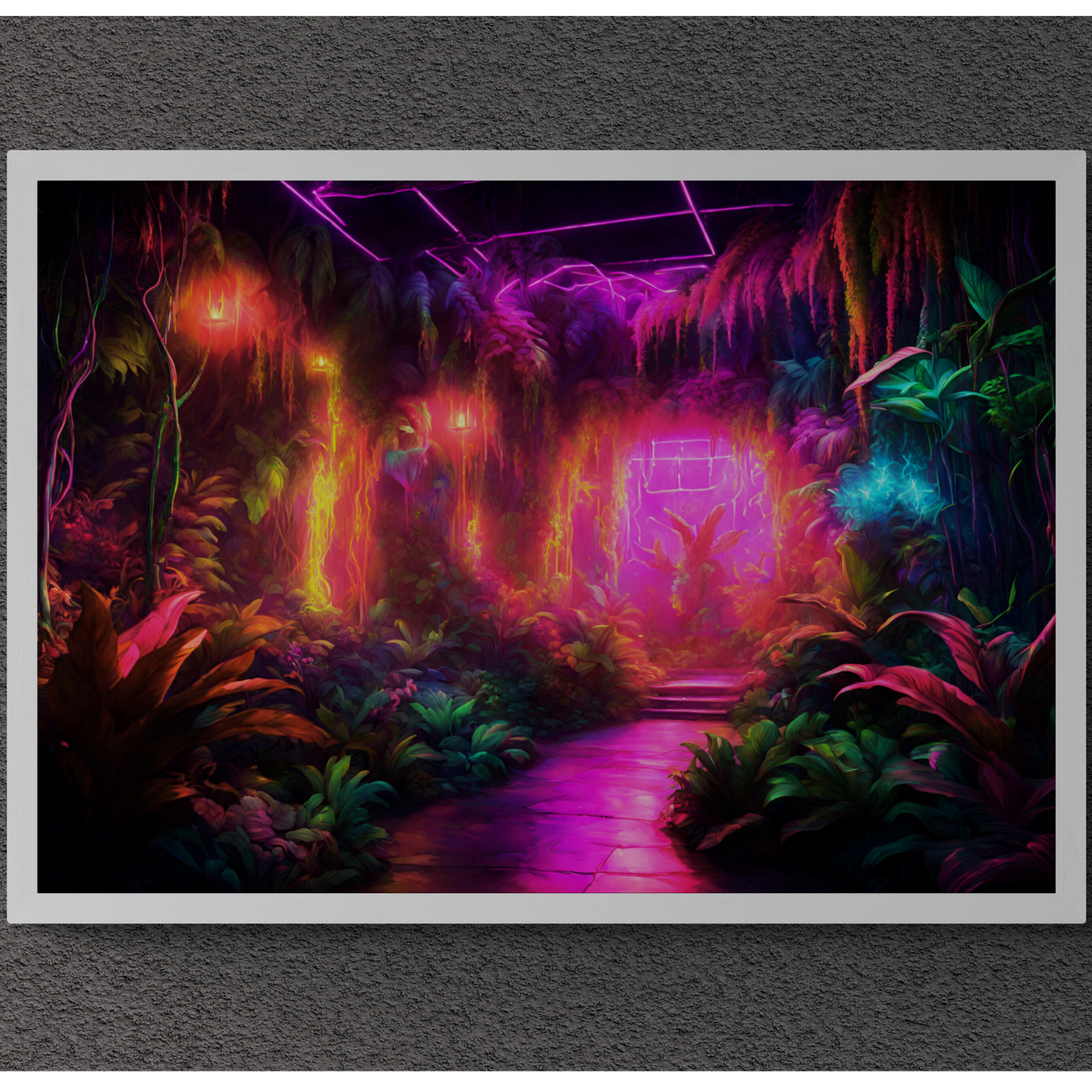 Neonová džungle