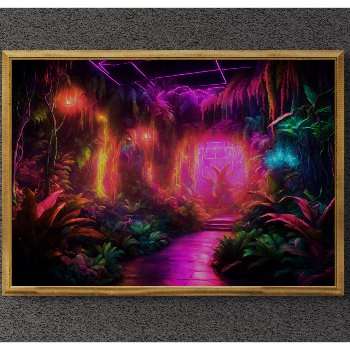 Neonová džungle