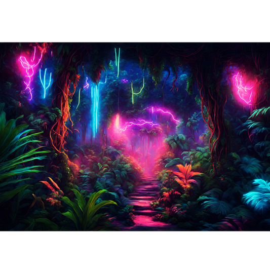 Džungle s neony