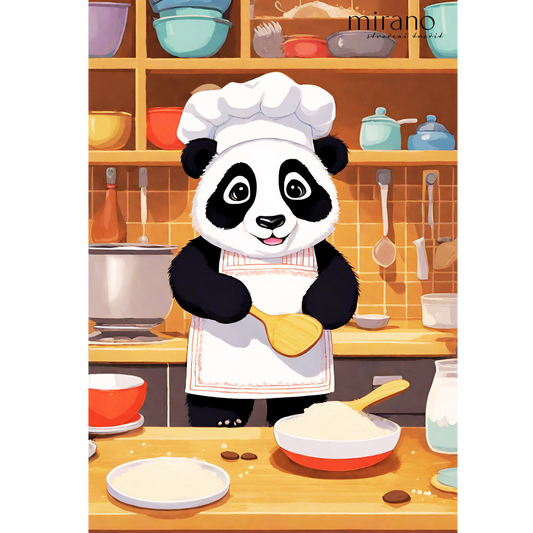 Panda v kuchyni