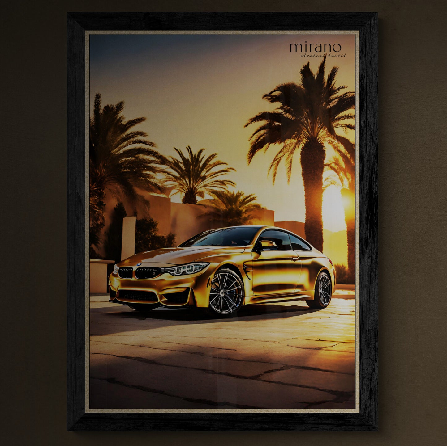 BMW ve zlatém luxusu