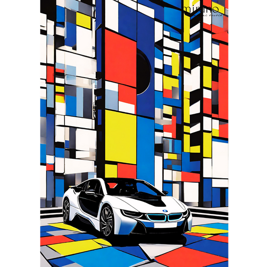BMW i8 a geometrie